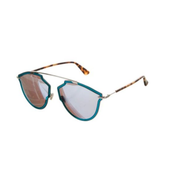 Christian Dior Blue So Real Rise Round Sunglasses